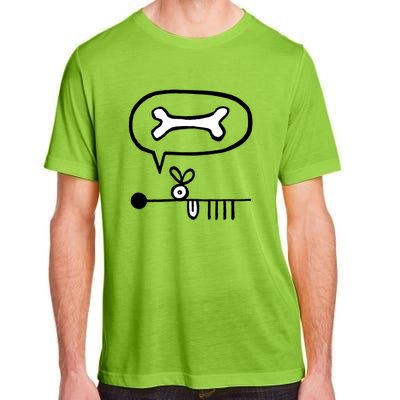 Abstract Dog Expresses Innermost Desire Adult ChromaSoft Performance T-Shirt