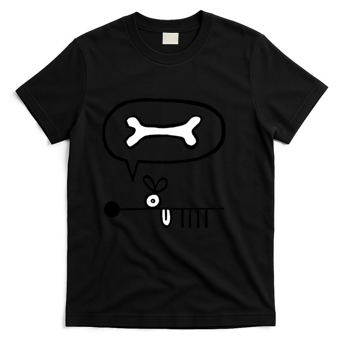 Abstract Dog Expresses Innermost Desire T-Shirt