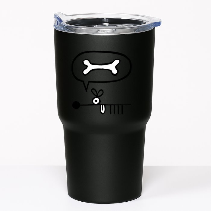 Abstract Dog Expresses Innermost Desire Tumbler