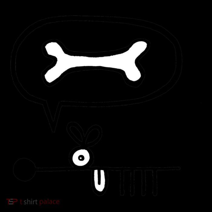 Abstract Dog Expresses Innermost Desire Poster