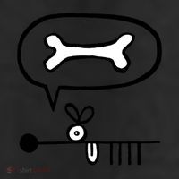 Abstract Dog Expresses Innermost Desire 25L Jumbo Tote