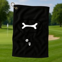 Abstract Dog Expresses Innermost Desire Golf Towel