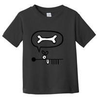 Abstract Dog Expresses Innermost Desire Toddler T-Shirt