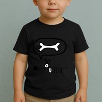 Abstract Dog Expresses Innermost Desire Toddler T-Shirt