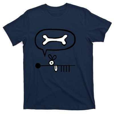 Abstract Dog Expresses Innermost Desire T-Shirt