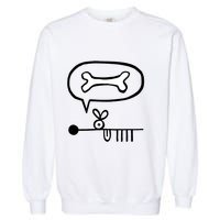 Abstract Dog Expresses Innermost Desire Garment-Dyed Sweatshirt