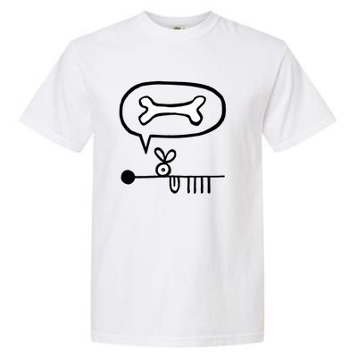 Abstract Dog Expresses Innermost Desire Garment-Dyed Heavyweight T-Shirt