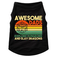 Awesome Dads Explore Dungeons DM RPG Dice Dragon Doggie Tank