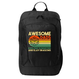 Awesome Dads Explore Dungeons DM RPG Dice Dragon City Backpack