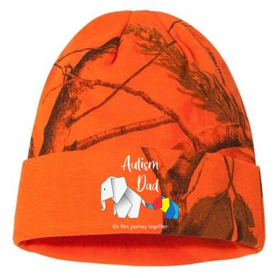 Autism Dad Elephant Autism Awareness Kati Licensed 12" Camo Beanie