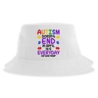 Autism Doesnt End In April Its Everyday Of The Year Sustainable Bucket Hat