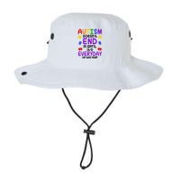 Autism Doesnt End In April Its Everyday Of The Year Bucket Hat