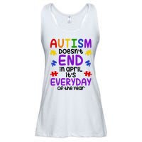 Autism Doesnt End In April Its Everyday Of The Year Ladies Essential Flowy Tank