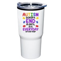 Autism Doesnt End In April Its Everyday Of The Year Tumbler