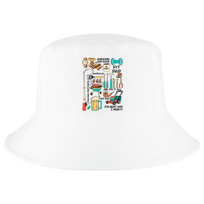 Awesome Dad Ever Fishing Partners Cool Comfort Performance Bucket Hat