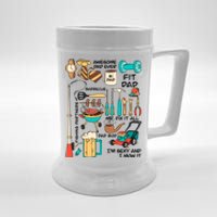 Awesome Dad Ever Fishing Partners Beer Stein