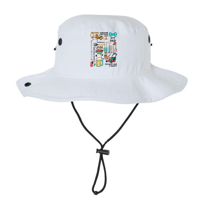 Awesome Dad Ever Fishing Partners Legacy Cool Fit Booney Bucket Hat