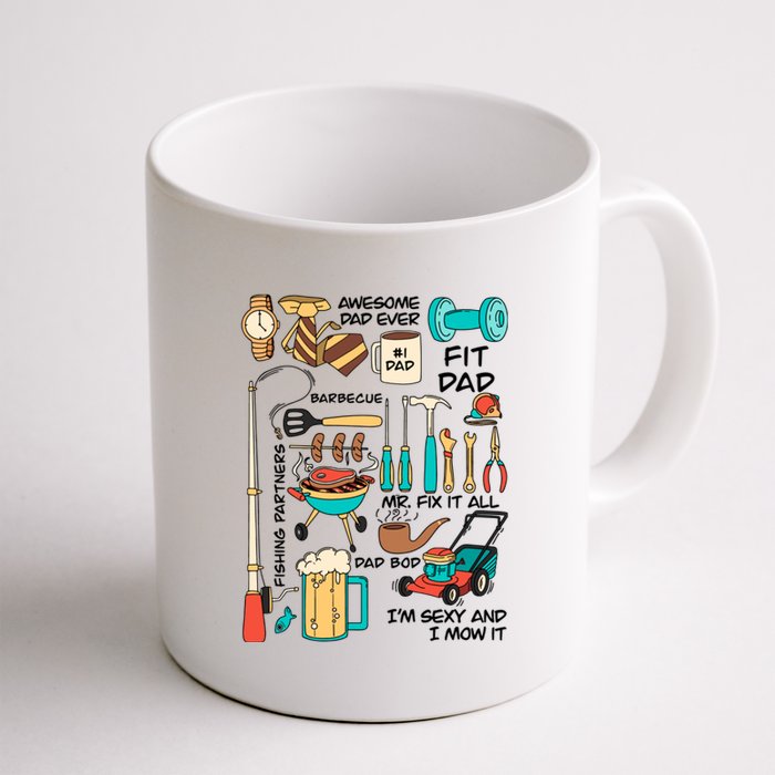 Awesome Dad Ever Fishing Partners Coffee Mug