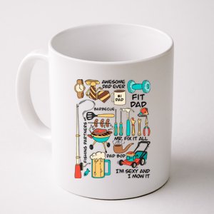 Awesome Dad Ever Fishing Partners Coffee Mug