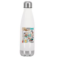 Awesome Dad Ever Fishing Partners Stainless Steel Insulated Water Bottle