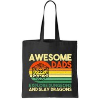 Awesome Dads Explore Dungeons DM RPG Dice Dragon Bag