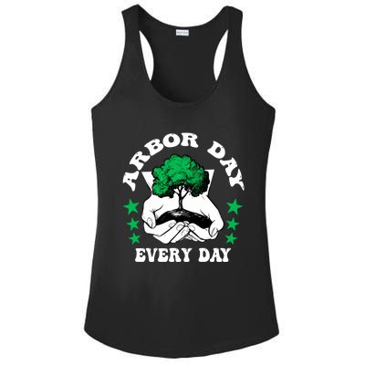 Arbor Day Everyday National Environtal Awareness Tree Gift Ladies PosiCharge Competitor Racerback Tank