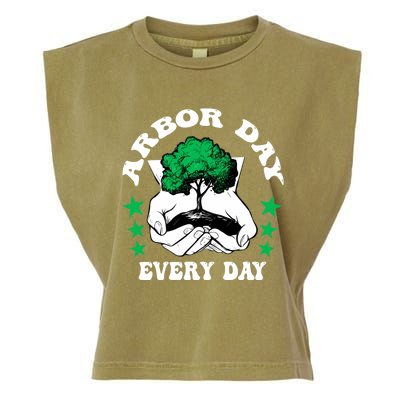 Arbor Day Everyday National Environtal Awareness Tree Gift Garment-Dyed Women's Muscle Tee