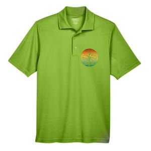 Arbor Day Earth Day Plant Trees Retro Nature Climate Earth Gift Men's Origin Performance Pique Polo