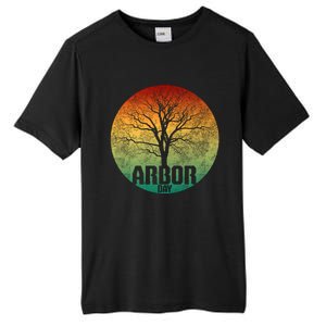 Arbor Day Earth Day Plant Trees Retro Nature Climate Earth Gift Tall Fusion ChromaSoft Performance T-Shirt