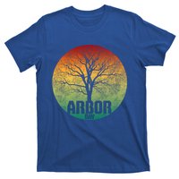 Arbor Day Earth Day Plant Trees Retro Nature Climate Earth Gift T-Shirt