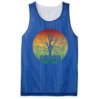 Arbor Day Earth Day Plant Trees Retro Nature Climate Earth Gift Mesh Reversible Basketball Jersey Tank