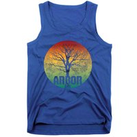 Arbor Day Earth Day Plant Trees Retro Nature Climate Earth Gift Tank Top