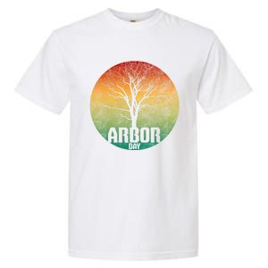 Arbor Day Earth Day Plant Trees Retro Nature Climate Earth Gift Garment-Dyed Heavyweight T-Shirt