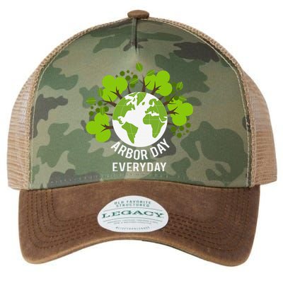 Arbor Day Everyday Earth Planet Anniversary Legacy Tie Dye Trucker Hat