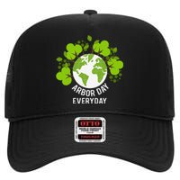 Arbor Day Everyday Earth Planet Anniversary High Crown Mesh Back Trucker Hat