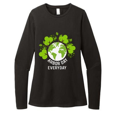 Arbor Day Everyday Earth Planet Anniversary Womens CVC Long Sleeve Shirt