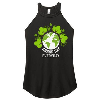 Arbor Day Everyday Earth Planet Anniversary Women's Perfect Tri Rocker Tank