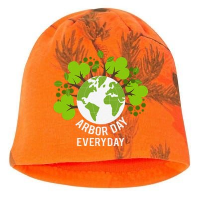 Arbor Day Everyday Earth Planet Anniversary Kati - Camo Knit Beanie