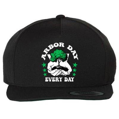 Arbor Day Everyday National Environtal Awareness Tree Gift Wool Snapback Cap