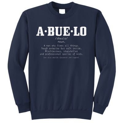 Abuelo Definition Funny Puerto Rican Mexican Fathers Day Sweatshirt