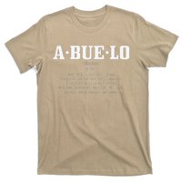 Abuelo Definition Funny Puerto Rican Mexican Fathers Day T-Shirt