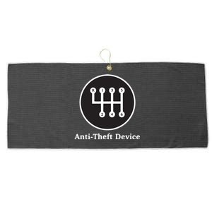 AntiTheft Device For Car Lovers Gearheads Large Microfiber Waffle Golf Towel