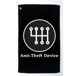 AntiTheft Device For Car Lovers Gearheads Platinum Collection Golf Towel