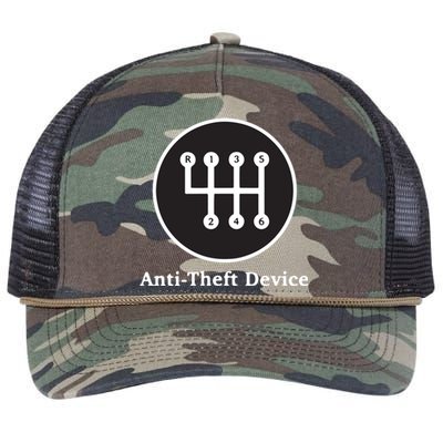 AntiTheft Device For Car Lovers Gearheads Retro Rope Trucker Hat Cap