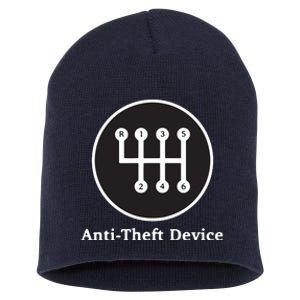 AntiTheft Device For Car Lovers Gearheads Short Acrylic Beanie