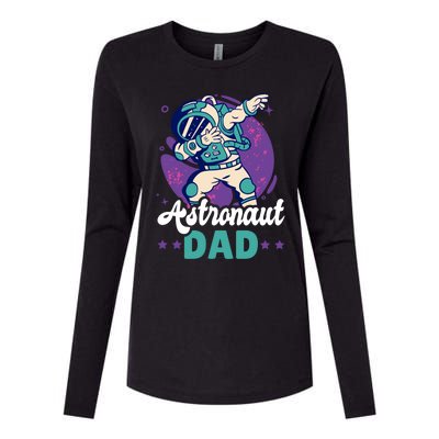 Astronaut Dad For The Galaxy For Father's Day Great Gift Womens Cotton Relaxed Long Sleeve T-Shirt