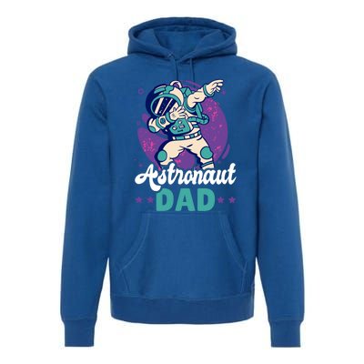 Astronaut Dad For The Galaxy For Father's Day Great Gift Premium Hoodie