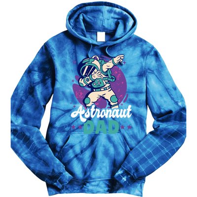 Astronaut Dad For The Galaxy For Father's Day Great Gift Tie Dye Hoodie