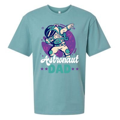 Astronaut Dad For The Galaxy For Father's Day Great Gift Sueded Cloud Jersey T-Shirt