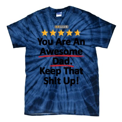 Awesome Dad Funny Gift Idea For Dad Tie-Dye T-Shirt